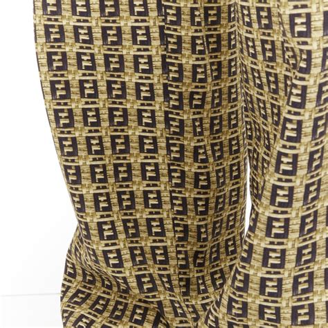 new FENDI Forever Bamboo FF Zucca woven print 